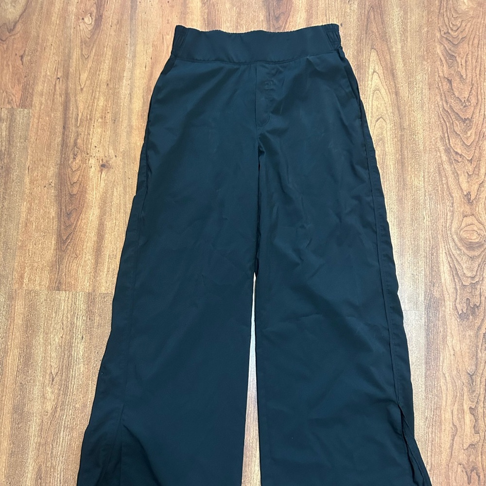 Black Wide-Leg Pants